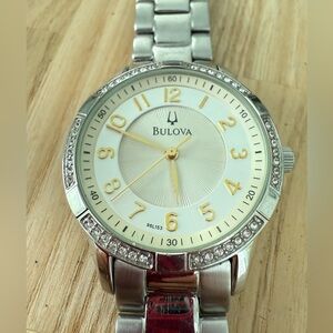 Bulova ladies stainless steel